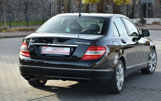 Mercedes-Benz Klasa C cena 32900 przebieg: 165000, rok produkcji 2007 z Człopa małe 191